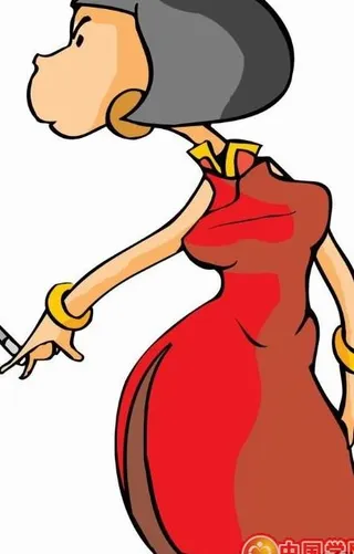 古代人物矢量图