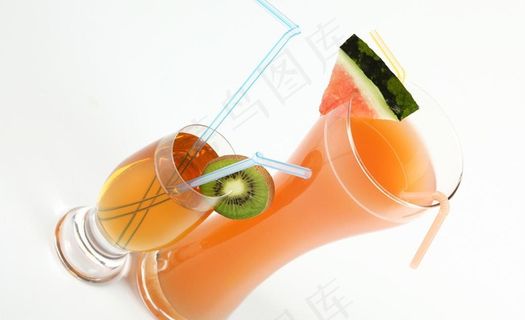 猕猴桃汁 西瓜汁图片