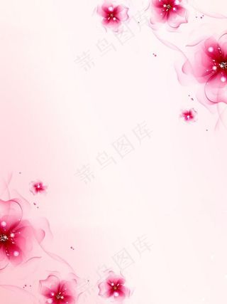 梦幻花纹 背景图片