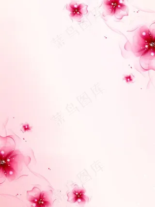 梦幻花纹 背景图片