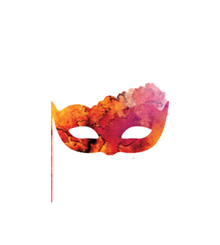 假面舞会设计造型海报素材