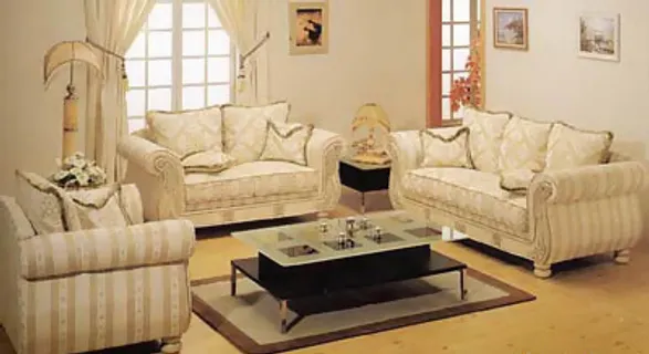 欧式豪华设计客厅3d模型免费下载，...