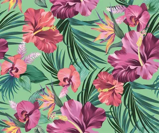 植物花卉背景图案