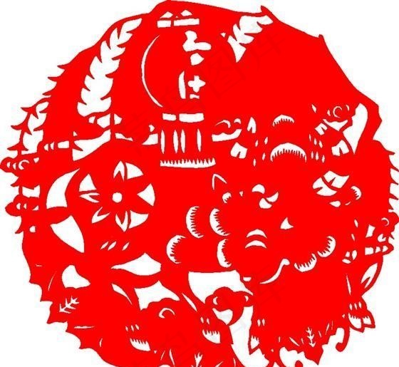 2009年牛年新春吉祥剪纸 牛 民...