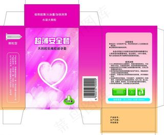 安全套包装图片