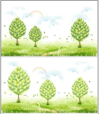 清新户外矢量素材