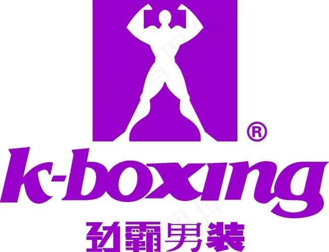劲霸男装logo素材矢量图cdr矢量模版下载
