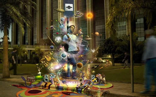 夸张创意海报设计图片