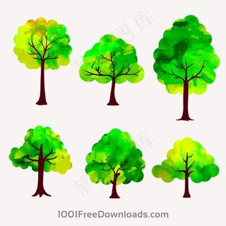 矢量树木