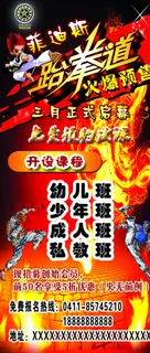 跆拳道海报图片