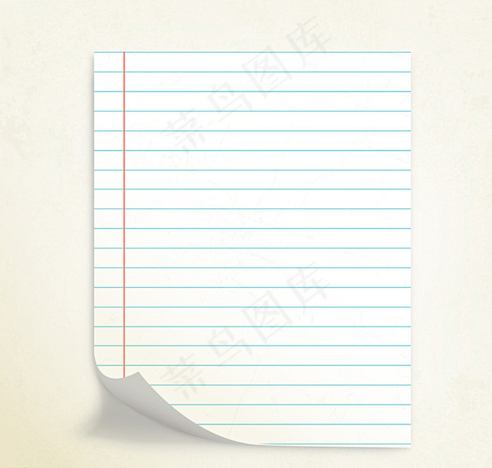 活页条纹纸张图片