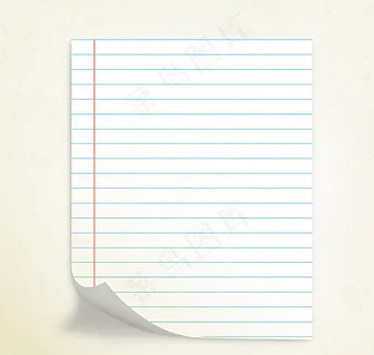 活页条纹纸张图片