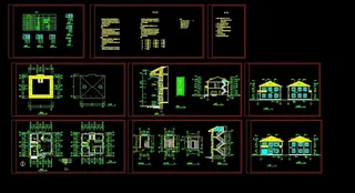 别墅CAD工程设计图