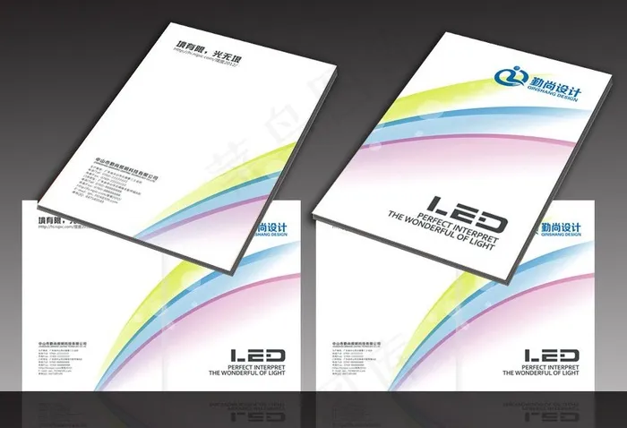 画册封面图片cdr矢量模版下载