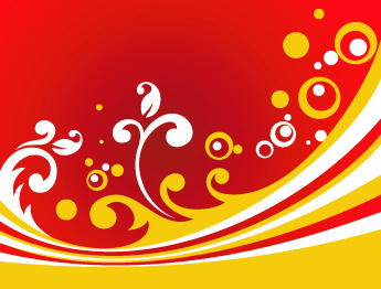 2款实用时尚花纹矢量素材