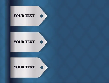 双色标签文本矢量素材eps,ai矢量模版下载