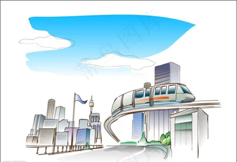 矢量城市风景 矢量城市风景