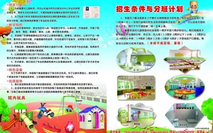 幼儿园彩页图片