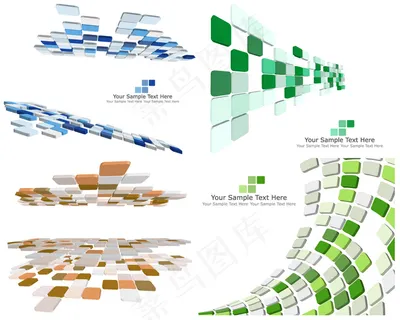 动感格子矢量图 动感格子矢量图