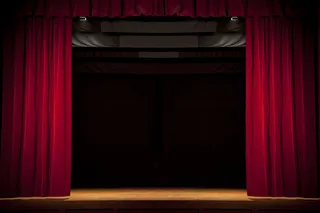 舞台幕布背景
