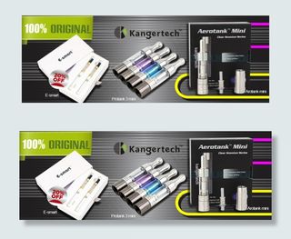 电子烟促销海报