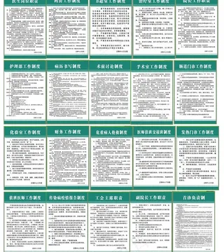 卫生院制度图片