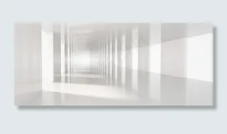 白色商务风电商空旷banner