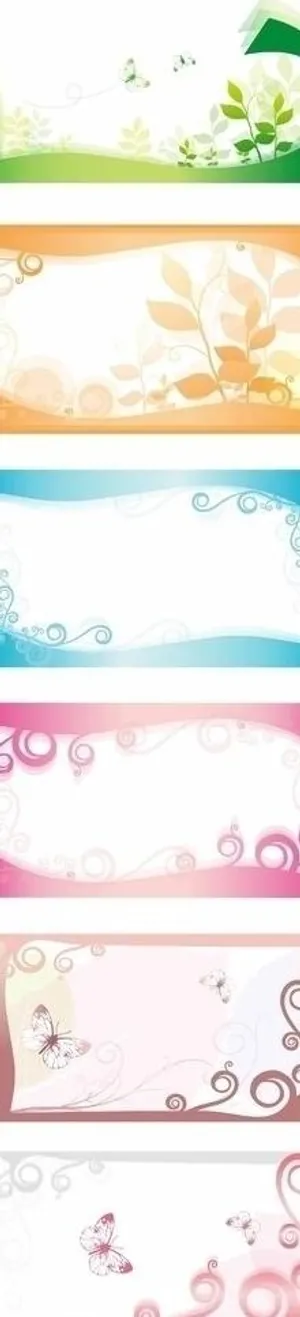 各种颜色花边花宽花底图片