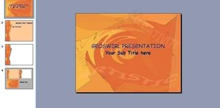 PPT商务背景模板图片