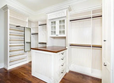 衣帽间衣柜效果图