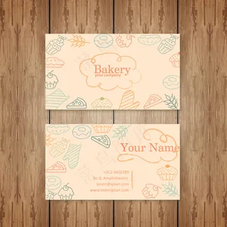 红色蓝色IT科技大气名片