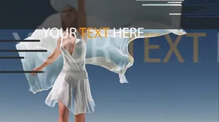 画廊视频展示AE模板