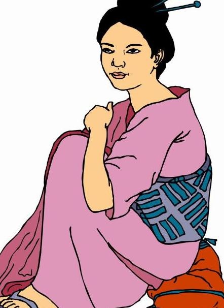 日本人物漫画eps,ai矢量模版下载