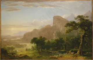 死亡冥想 油画图片