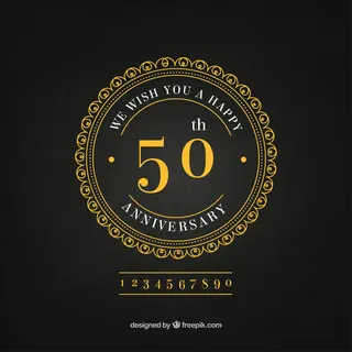 黄金周年优雅背景