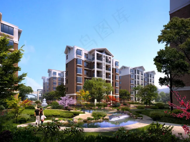 小区楼宇建造规划方案(2291X1718(DPI:300))psd模版下载