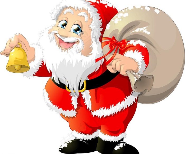 卡通圣诞老人图片