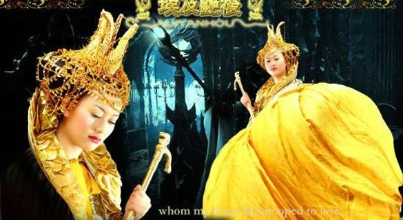 埃及艳后艺术写真PSD模板(5)