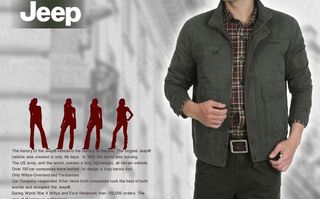 战地吉普夹克图片