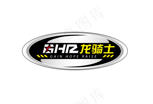 龙骑士标识ai矢量模版下载