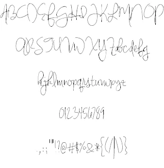 珍妮佛琳恩字体