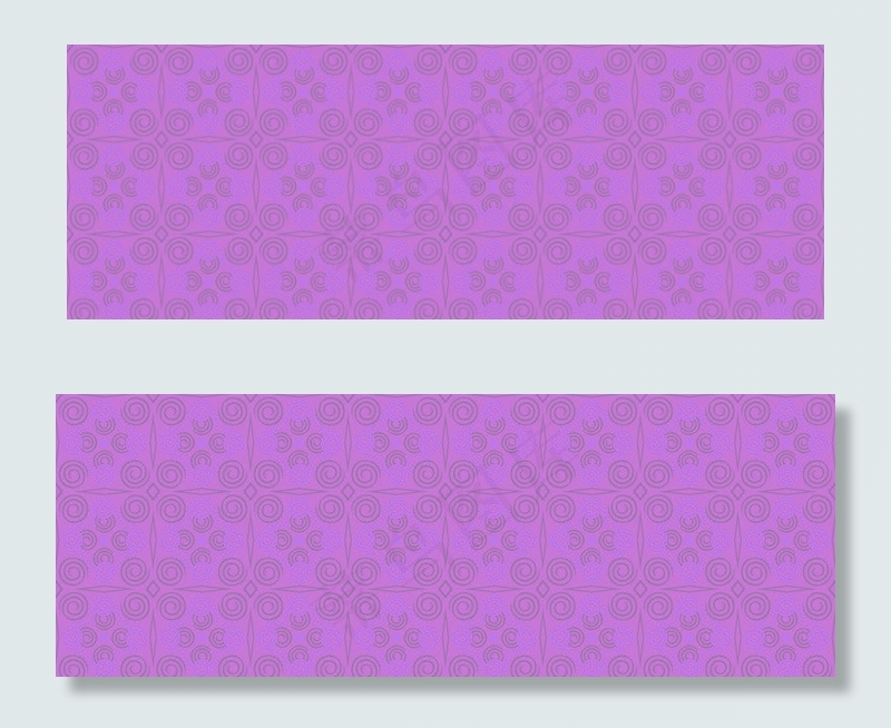 花纹banner创意背景　
