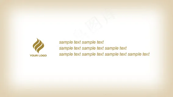 简约素雅企业名片