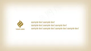 简约素雅企业名片