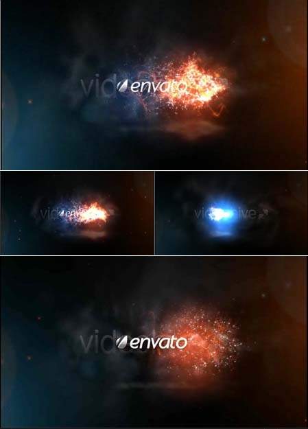 AE光效片头片尾模板