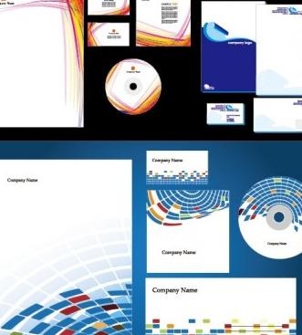 基本的企业VI模板矢量eps,ai矢量模版下载