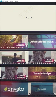 2017年现代时尚宣传片图片展示A...