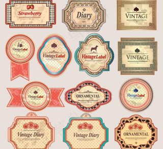 欧式花纹花朵装饰边框图片