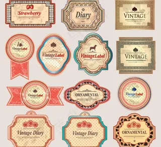 欧式花纹花朵装饰边框图片