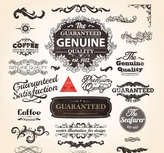 欧式花纹花边框装饰图片